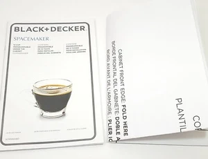Black & Decker Spacemaker SCM1000BD Coffee Maker User Manual Instructions - Picture 1 of 3