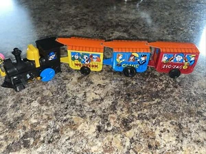 Vintage Aufzieh Western Express Blechspielzeug Zug 🚂 Funktioniert Lesen - Bild 1 von 13