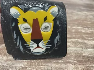 Cartera de plástico Sirco Blinking Lion Hong Kong rara de colección - Imagen 1 de 10