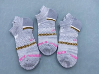 3 pares de meias de tornozelo femininas Bombas desempenho para todos os fins tamanho M azul - Imagem 1 de 4