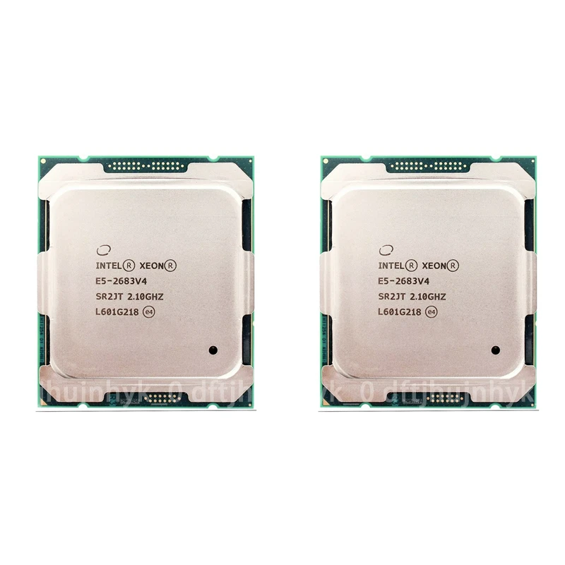 Pair of Intel Xeon E5-2683v4 16-Core 2.1GHz LGA2011-3 Server Processor CPU SR2JT - Image 1 of 1
