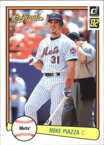 2002 (METS) Donruss Originals #102 Mike Piazza 82
