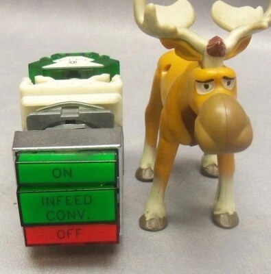 Multi-Function Illuminated Operator 9001-KM1 Square D Push button - Image 1 of 4