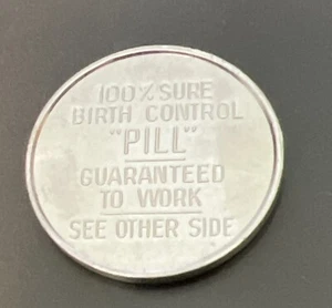 1934 USA STATI UNITI Moneta Gettone Alluminio Controllo delle Nascite 100% SICURO LAVORO - Foto 1 di 3