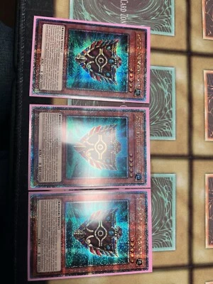 3X QCR ( German ) Shield Of The Millennium Dynasty INFO-DE003 - Image 1 of 3