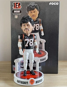 ANTHONY MUNOZ Cincinnati Bengals / USC Trojans NFL Hall of Fame Bobblehead NIB! - Picture 1 of 1