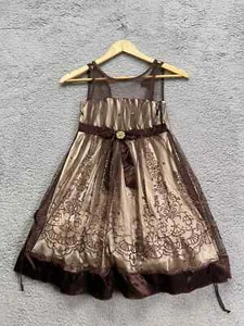My Michelle Kids Dress Fit & Flare Multicolor Size 7 - Picture 1 of 6