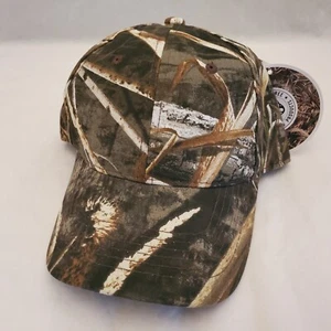 New REALTREE Camo Pattern Blank Undecorated Hunting Hat Adjustable Max 5 Plain - Picture 1 of 18