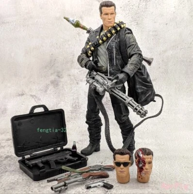 New The Terminator Judgment Day Action Figure Ultimate Deluxe Arnold Model Gift - Image 1 of 4