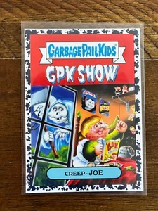 Garbage Pail Kids 2018 Oh, The Horror-ible CREEP-JOE BLACK CARD 10a GPk1 - Picture 1 of 2