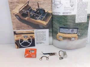 CITROEN MEHARI DEL 68 - KIT ACCENSIONE - COPPIA CONTATTI / CONDENSATORE LUCAS - Picture 1 of 2