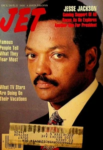 Jet June 8 1987 Jesse Jackson Reggie Jackson Sammy Davis Jr USS Stark - Picture 1 of 3