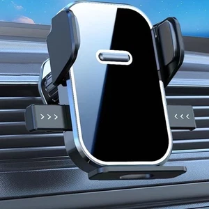 Support Téléphone Voiture avec Bras Clip Forte Parfait pour Appareils GPS et S - Photo 1 sur 15
