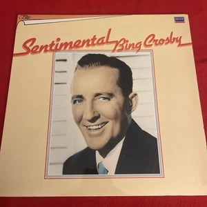 BING CROSBY - Sentimental 1981 12” LP Vinyl Record Aust. Press - Picture 1 of 4