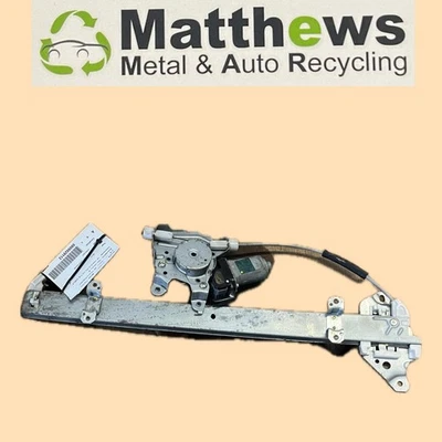 Used Front Right Door Window Regulator Front fits: 2012 Nissan Versa Htbk electr Foto 1 de 4