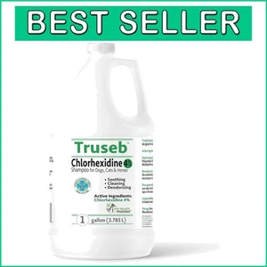 Vet-Strength 4% Chlorhexidine Dog, Cat & Horse Shampoo - Deodorizing 1 Gallon - Picture 1 of 11