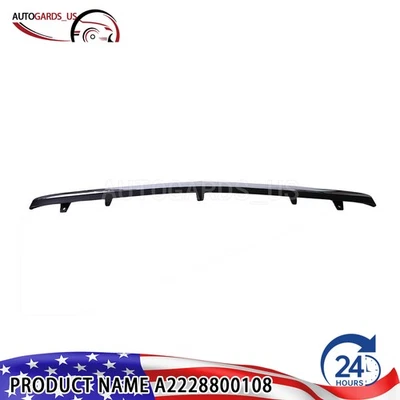 Parachoques delantero para Mercedes-Benz S550 2014-2017 alerón moldura central inferior Foto 1 de 4