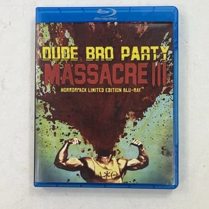 Dude Bro Party Massacre III / Blu-ray / 2015 / Scream Team Release - Imagen 1 de 5