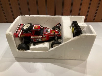 VINTAGE ORIGINAL TYCO TURBO SUPER HOPPER 4WD ANTENNA AND  REMOTE CONTROL - Image 1 of 4