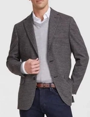Tommy Hilfiger Para Hombre Calce Moderno Chrck Abrigo Deportivo Chaqueta Gris Marrón 36S Totalmente Nuevo Foto 1 de 4