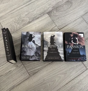 Lauren Kate Fallen Rapture Torment Person All First Edition. 3 First Print Lot - Picture 1 of 15