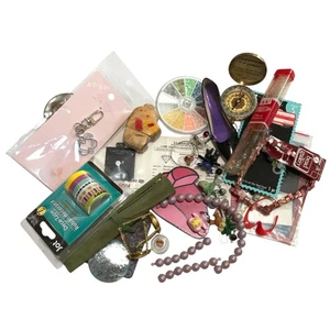 SCHROTTSCHUBLADE POSTEN Vintage Modern Handwerk Perlen Wiederverkauf GEFÜLLT VOLLE SFR-Box! - Bild 1 von 6