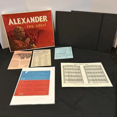 Juego de mesa Avalon Hill 1974 Alexander the Great Ancient Warfare sin perforar Foto 1 de 4