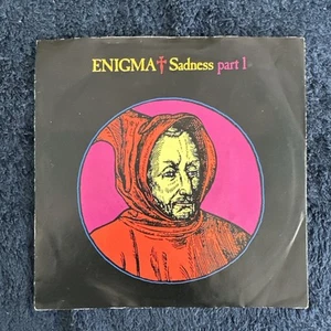 ENIGMA - Sadness Part 1 ORIGINAL Vinyl 7" Single 1990 Virgin EXCELLENT DINS 101 - Picture 1 of 14