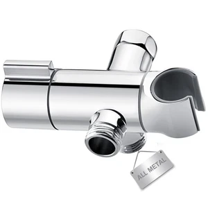 High Pressure All Metal 3 Way Shower Diverter Valve With Hand Holder, G1/2 Ar... - Picture 1 of 8