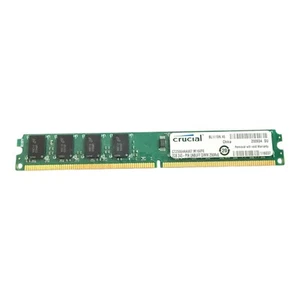 Module RAM 2 GB DDR2‑667 Crucial CT25664AA667.M16VFE – PC2‑5300 – UDIMM - Picture 1 of 2