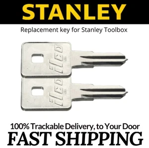 Stanley Toolbox Keys Replacement Key Cut to your Code 8001-8223 - Bild 1 von 4