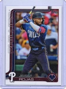2025 Topps Series 2 - Johan Rojas #469 Philadelphia Philiies - Picture 1 of 2
