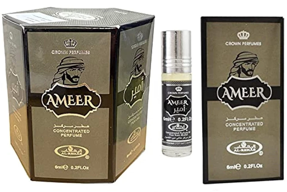 Ameer Al-Rehab Parfümöl Roll On 6X 6ml