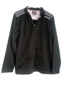 And1 Herren schwarze Jacke kleiner Reißverschluss Aktivbekleidung Jacke Streetball Basketball - Bild 1 von 10