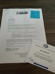 Southpaw Heldenvertrag, 50 Cent / Jake Gyllenhaal mit Coa  - Bild 1 von 1