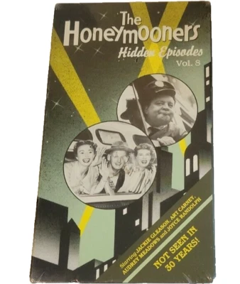 The Honeymooners Hidden Episodes Volume 8 My Fair Landlord Income Tax VHS Video  - Image 1 of 4