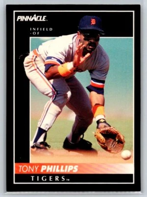 1992 Pinnacle #243 Tony Phillips - Image 1 of 2