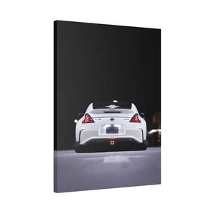 Nissan 370z High Resolution Museum Quality Vertical Car Canvas Print #012 - Picture 1 of 10