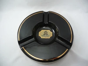 Trinidad Maduro Black Ceramic Cigar Ashtray 9.5"Diameter Trinidad Cigars - Picture 1 of 4