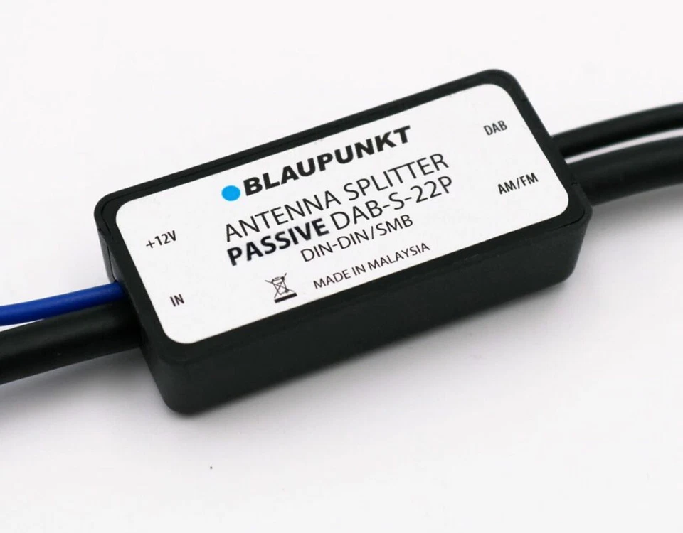 Blaupunkt Antennen-Splitter passiv DAB-S-22p DIN/DIN AM/FM DAB/DAB+ 200601747240 - Bild 1 von 3