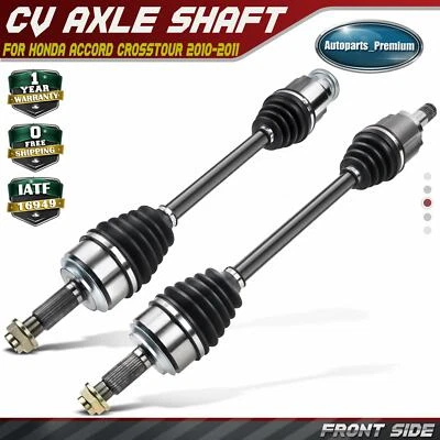 2x Front LH & RH CV Axle Assembly for Honda Accord Crosstour 2010 2011-2011 3.5L - Image 1 of 4
