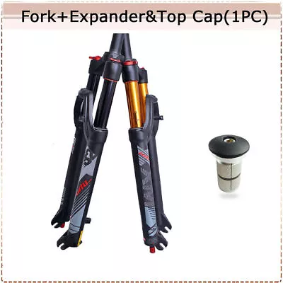 LUTU MTB Bike Suspension Fork Air Shock Rebound Adjust 26/27.5/29" Racing Forks - Image 1 of 4