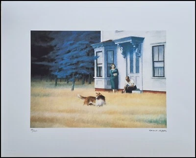EDWARD HOPPER * Cape Cod * 50 x 40 cm *Lithografie * Kunstdruck*limited # 49/200 - Bild 1 von 4