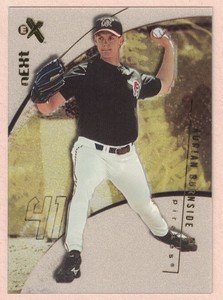 2002 FLEER E-X ADRIAN BURNSIDE RC PITTSBURGH PIRATES #127