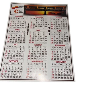 1983 Seaboard System Chessie CSX Railroad Calendar - FREE SHIP 9”X7” - Picture 1 of 7
