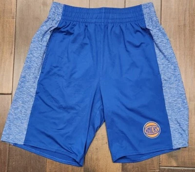 Pantalones Cortos Fanatics New York Knicks Hechos para Moverse Azul Para Hombre Medianos - Baloncesto NBA Foto 1 de 4