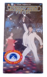 Brand New Sealed-Saturday Night Fever VHS Tape-1977 Paramount-John Travolta - Picture 1 of 5