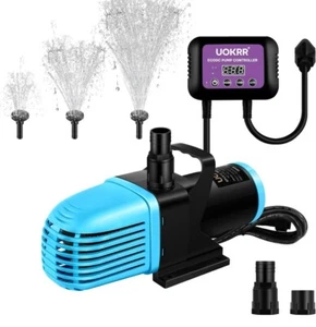 Submersible Water Pump with Timer for Dance Fountain, 3520 GPH Ultra Quiet - Picture 1 of 7