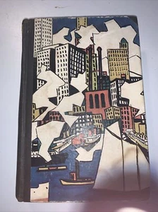 MANHATTAN TRANSFER by John Dos Passos 1925 Art Deco Cover 1st - Picture 1 of 8