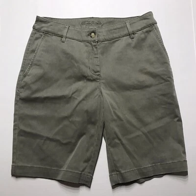 NUEVO CON ETIQUETAS $84 Tommy Bahama Boracay Bermudas Pantalones Cortos Mujer’s Hoja de Té Verde Talla 4 Foto 1 de 4